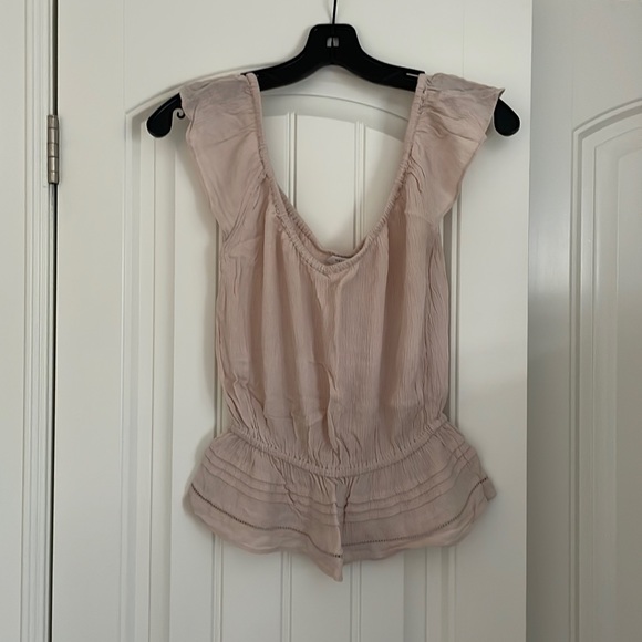 Talula Beige Blouse - Picture 1 of 4